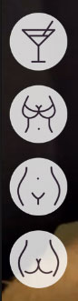 Pantalla del juego Strip Poker